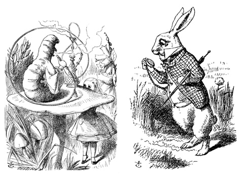 Alice's Adventures in Wonderland,  Illustration John Tenniel London, 1865 